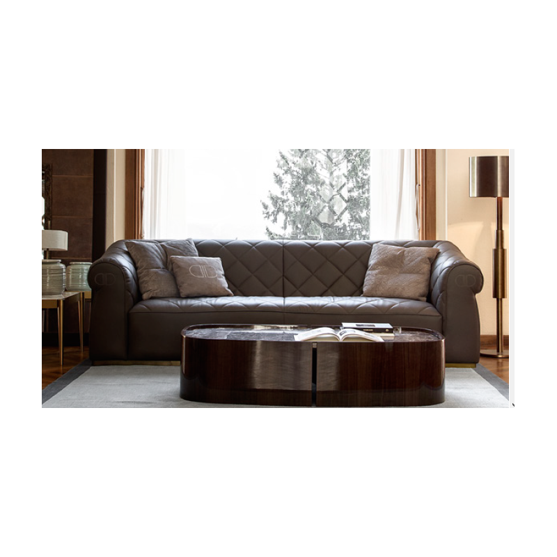 Mark Large Leather Sofa Romeo S Furnishings