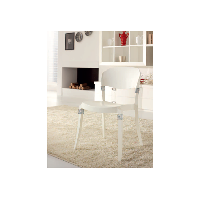 GLAMOUR  polypropylene dining chair