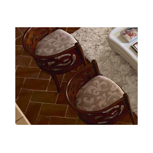 ROSETTA armchair with carved back