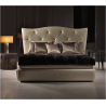 MEMENTO modern leather  padded bed