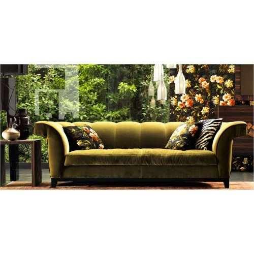 SHELL luxurious velvet sofa